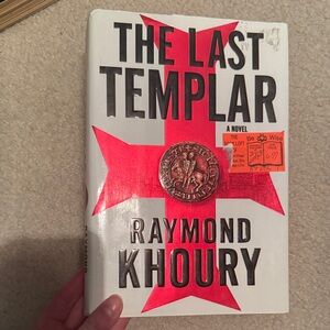The Last Templar Hardback Book